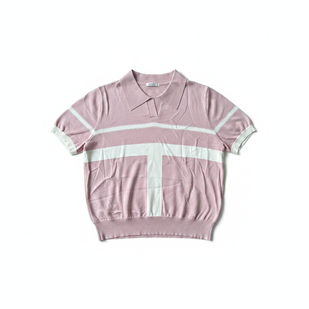 Knit Polo Top - Free Size