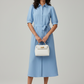 Premium soft denim long Dress