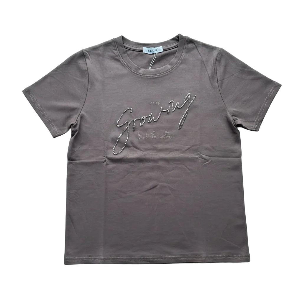 Women Premium Imported T-Shirt - Grey