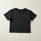 Women Premium Cotton Pearl Embellished T-Shirt - Black