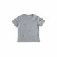Women Premium Cotton Pearl Embellished T-Shirt - Grey