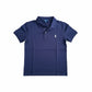 Women Cotton Polo T-Shirt - Navy Blue