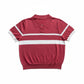 Knit Polo Top - Red | Free Size