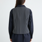 Long sleeves Designer Shirt with attached waistcoat