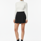 Black Skorts - Female Model Front Pose