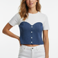 Knit Top - Female Model Front Pose
