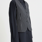 Long sleeves Designer Shirt with attached waistcoat